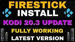 INSTALL FULLY WORKING KODI 20.3 NEXUS ON FIRESTICK & ANDROID! 2024 UPDATE!