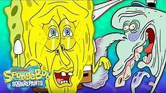 47 Times SpongeBob Got TOO Creepy 😱 | SpongeBob