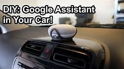 Google Assistant in Your Car!! How to install a google home or nest mini in your car.