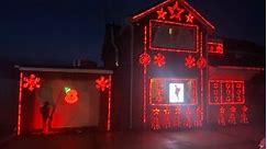 Couple spends £8k on a 12,000 bulb Remembrance light display