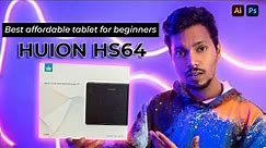 Huion HS64 Graphics Drawing Tablet | Unboxing, Review & Worth it?
