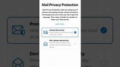 iPhone 13,iOS 15 feature- Mail privacy protection!