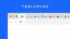 How to save tabs in Chrome with Tablerone
