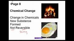 Chemical & Physical Changes of Matter CLEAR & SIMPLE