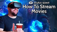 How To Watch Movies From Your PC On Your Oculus Quest Wirelessly | Super Easy & Free