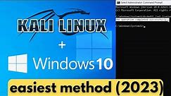 How to Install Kali Linux on Windows 10 (Using Only 1 Line)