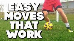 20 EASY SOCCER SKILL MOVES that actually work in games!