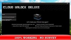 Icloud Unlock Deluxe Cracked Software| Activation Lock Removal 2023 for PC Working Download