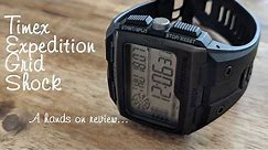 Timex Expedition Grid Shock digital watch - hands on review