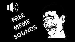 50+ Free Meme Sound Effects YouTubers Use Pt.1 (No Copyright)