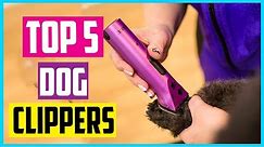 ✅ Top 5 Best Dog Clippers In 2024 Review & Tips