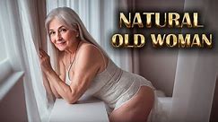 Natural old Woman OVER 70 📸 Elizabeth's Story