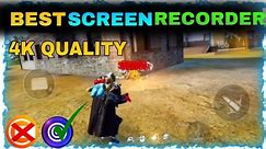 Best Screen Recorder for android 2024 || Best Screen Recorder For Free Fire || Glip Screen Recorder