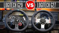 Logitech G29 Driving Force Racing Wheel vs Logitech G27 Force Feedback Wheel - Full Comparison