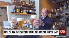 Belgian brewery builds beer pipeline