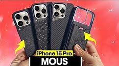 iPhone 15 Pro Mous Limitless 5.0 & Clarity 2.0 Cases - A Top 5 Case!!
