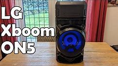 LG Xboom ON5 Review - What is this?