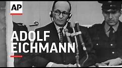 Adolf Eichmann - 1961 | Movietone Moment | 11 February 2022