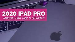 NEW 2020 Apple iPad Pro 12.9 Inch Unboxing, First Look & Geekbench Scores