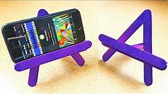 Easy Phone Holder Idea | How To Make Phone Holder | DIY Crafts | How To Make Mobile Stand DIY