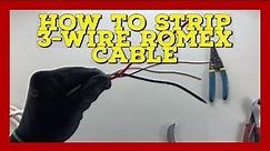 How To Strip 3-Wire Romex Cable - The Electrical Guide 2019