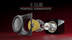 JL Audio E-Sub Powered Subwoofer, E112