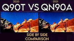 2020 Q90T vs 2021 QN90A | Samsung Neo QLED TV Comparison