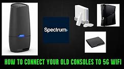 How to Connect a Xbox360 ps3 and wii to modern 5G Wi-Fi Spectrum