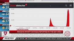 Xfinity internet outages reported across Bay Area