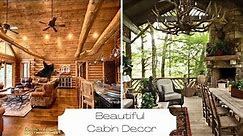 Beautiful Cabin Decor | Rustic Cabin Decor | And Then There Was Style