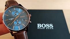 Hugo Boss Unboxing Associate Chronograph watch No. 1513804