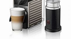 Nespresso C61 Pixie Electric Coffee Machine C61-BU-TI   Aeroccino Black