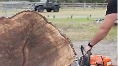 The World's Biggest Chainsaw!