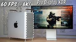 6K Gaming on a $21,000 Mac Pro Display XDR setup!