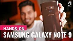 Samsung Galaxy Note9 hands-on review