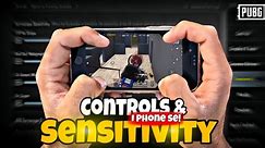 iPhone Se (2020) PUBG Sensitivity 2024 | Review & Handcam | iPhone SE,XS,XR,11,12 PUBG Test 2024