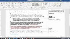 Tips & Tricks: Microsoft Word Track Changes and Document Comparison