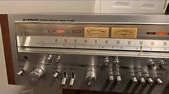 Pioneer SX-850 Vintage Receiver - Quick Review and Test