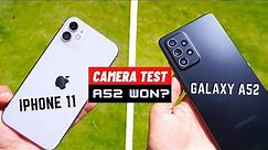 Iphone 11 VS Samsung Galaxy A52 Camera Comparison Test