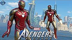 Marvel's Avengers Game - MCU Iron Man Movie Suit Free Roam Gameplay! [4K 60fps]