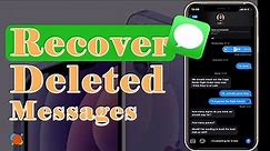 How to Recover Deleted iMessages on iPhone Without Backup | iOS Message Recovery | Easy Fixes