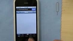Tutorial: How to unlock iPhone 3g with yellowsn0w (Part 1)