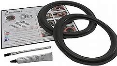 Simply Speakers 10 Inch Foam Speaker Repair Kit Compatible with JBL 125A, 127H, FSK-10A (Pair)
