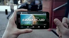 Samsung GALAXY Note Official TV Commercial