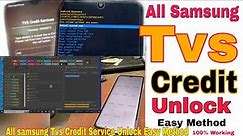 How To Unlock Tvs Credit Lock || Samsung Finance Plus Unlock All In One Mobile
