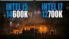 i5 14600K vs 12700K Benchmarks - Tested in 15 Games and Applications