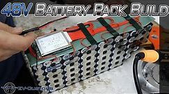 BAK 18650 Battery Pack Build 6P (15Ah) 13S (48V)