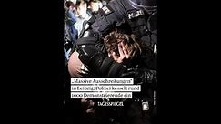 „Massive Ausschreitungen“ in Leipzig: Polizei kesselt rund 1000 Demonstrierende ein