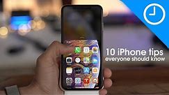 10 iPhone tips everyone should know!