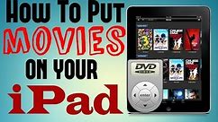 How to Put Movies on iPad - Copy/Sync DVDs